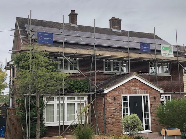 Solar Panel installation in Howe Green