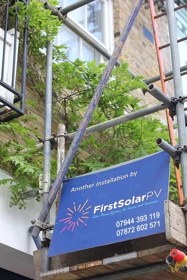 Another installation by FirstSolarPV
